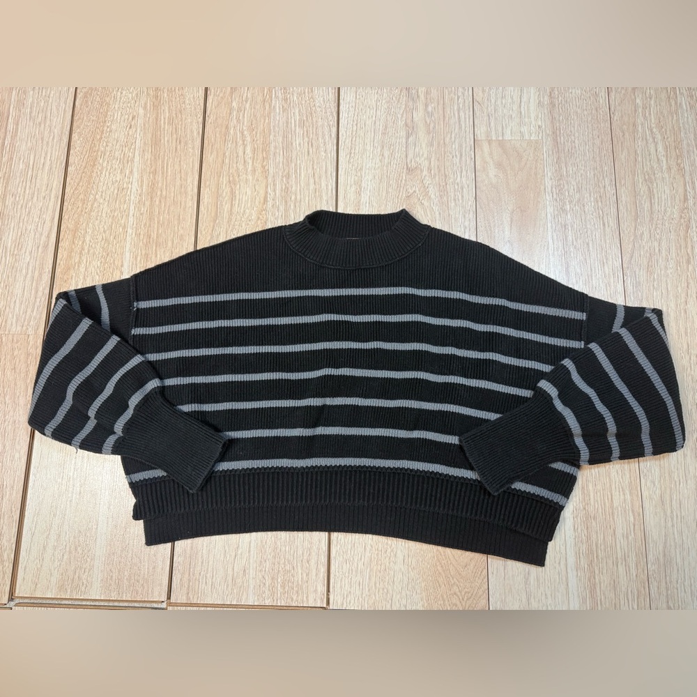 Free People Easy Street Crop Pullover Sweater